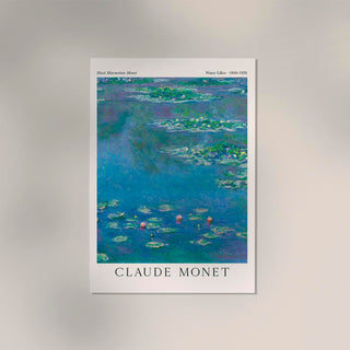Waterlillies by Claude Monet Exhibition Poster – Fine Art Print | UV-beständig | Impressionistische Seerosen