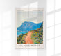 The Corniche near Monaco by Claude Monet Exhibition Poster – Fine Art Print UV-resistant