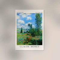 View of Vétheuil by Claude Monet Exhibition Poster – Fine Art Print | UV-resistant | Made in Berlin — Ansicht 2