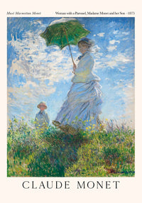 Woman with a Parasol – Madame Monet and Her Son | Fine Art Print | UV-beständig — Ansicht 3