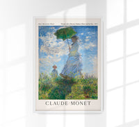 Woman with a Parasol – Madame Monet and Her Son | Fine Art Print | UV-beständig — Ansicht 1