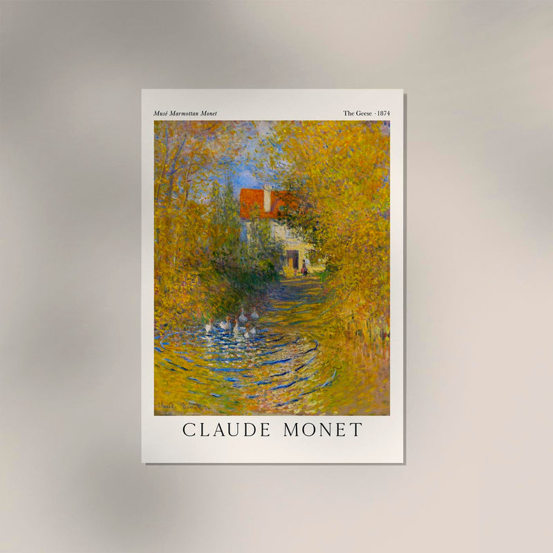 Monet Art Print "The Geese" – UV-Resistant, Handmade Berlin — Ansicht 2