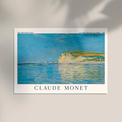 Monet Ebbe Pourville – Fine Art Poster Impressionismus | Patroa Studio