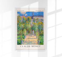 The Artist's Garden by Claude Monet Exhibition Poster – Fine Art Print UV-resistent — Ansicht 1