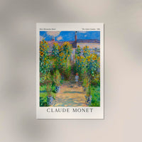 The Artist's Garden by Claude Monet Exhibition Poster – Fine Art Print UV-resistent — Ansicht 2