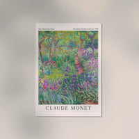 The Artist's Garden by Claude Monet Exhibition Poster – Fine Art Print UV-resistent — Ansicht 3