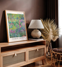 The Artist's Garden by Claude Monet Exhibition Poster – Fine Art Print UV-resistent — Ansicht 2