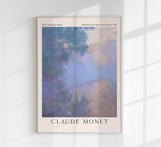 Monet Morgen an der Seine – Fine Art Poster | Impressionismus