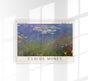 Waterlilies by Claude Monet Exhibition Poster – Fine Art Print UV-resistant
