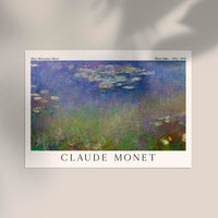 Waterlilies by Claude Monet Exhibition Poster – Fine Art Print UV-resistant — Ansicht 2
