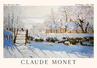 The Magpies – Claude Monet Exhibition Poster | Fine Art Print | Premium Quality — Ansicht 3