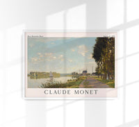 Argenteuil by Claude Monet Exhibition Poster – Fine Art Print UV-resistant — Ansicht 1