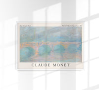 Waterloo Bridge, London at Sunset – Claude Monet Fine Art Print Impressionism — Ansicht 1