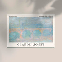 Waterloo Bridge, London at Sunset – Claude Monet Fine Art Print Impressionism — Ansicht 2