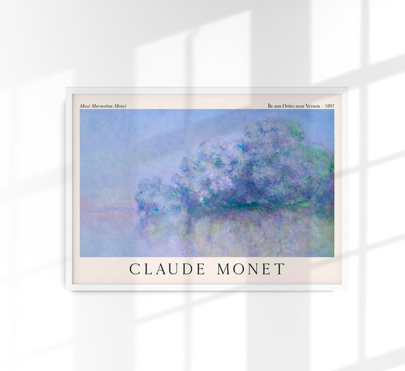 Île aux Orties near Vernon – Monet Kunstdruck | UV-beständig | Atelierdruck Berlin — Patroa Studio