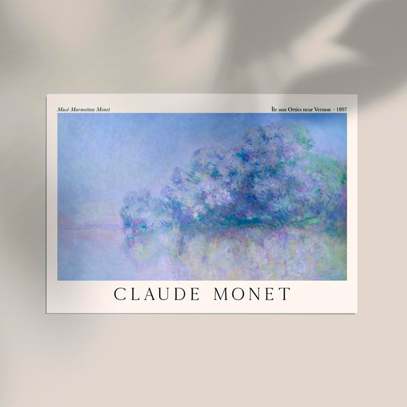 Île aux Orties near Vernon – Monet Kunstdruck | UV-beständig | Atelierdruck Berlin — Ansicht 2