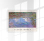 The Water Lily Pond by Claude Monet Exhibition Poster – Fine Art Print