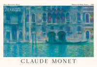 Palazzo da Mula, Venice by Claude Monet Exhibition Poster – Impressionismus Fine Art Print — Ansicht 3