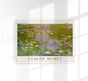 Waterlillies by Claude Monet Exhibition Poster – Fine Art Print UV-beständig