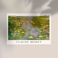 Waterlillies by Claude Monet Exhibition Poster – Fine Art Print UV-beständig — Ansicht 2