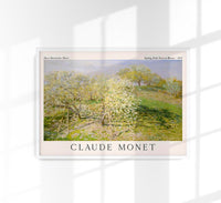 Spring, Fruit Trees in Bloom by Claude Monet – Fine Art Print UV-beständig Atelierdruck — Ansicht 1