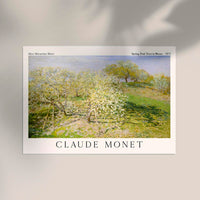 Spring, Fruit Trees in Bloom by Claude Monet – Fine Art Print UV-beständig Atelierdruck — Ansicht 2