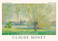 The Willows – Claude Monet Exhibition Poster | Fine Art Print — Ansicht 3