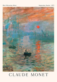 Impression, Sunrise – Kunstdruck by Claude Monet | UV-beständig | Handgefertigt Berlin — Ansicht 3