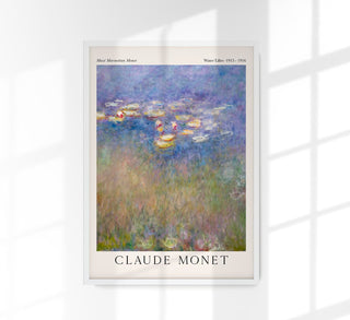 Water Lilies by Monet – Fine Art Print | UV-beständig | Premium Galeriequalität