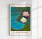 Nymphea Vertical by Claude Monet Exhibition Poster – Vertical Impressionistic Depiction