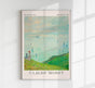 Cliffs at Pourville – Fine Art Print Impressionismus Monet Ausstellungsposter