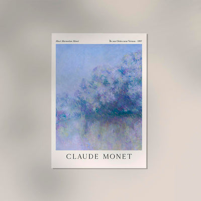 Île aux Orties near Vernon by Claude Monet – Fine Art Poster UV-beständig