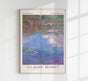 The Water Lily Pond – Claude Monet Exhibition Poster | Fine Art Print Premium