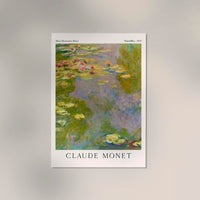 Water Lilies by Claude Monet Exhibition Poster – Fine Art Print UV-resistant — Ansicht 3