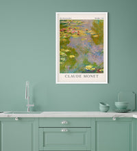 Water Lilies by Claude Monet Exhibition Poster – Fine Art Print UV-resistant — Ansicht 2