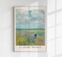 Poppy Fields near Argenteuil Monet Kunstdruck – Fine Art Print UV-beständig