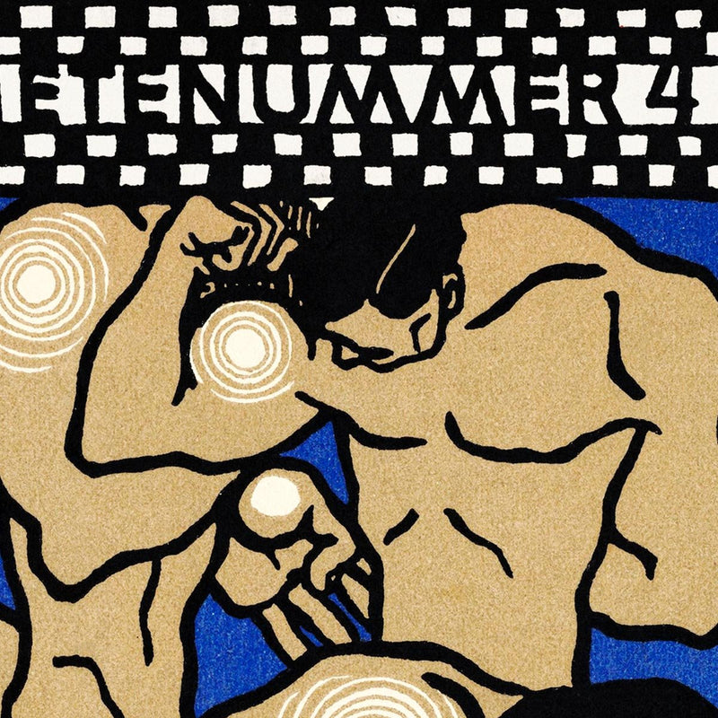 Vaudeville Act by Moritz Jung – Linocut Poster — Ansicht 6