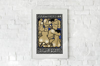Vaudeville Act by Moritz Jung – Linocut Poster — Ansicht 2