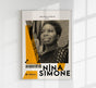 Nina Simone Yellow Music Poster – Fine Art Print Premium Canvas Jazz Icon