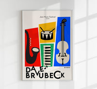 Dave Brubeck Music Poster – Fine Art Print Legendary Jazz Portrait Art — Ansicht 1