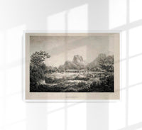 Manioca-Stamm Vintage Anthropologie Poster | Fine Art Canvas — Ansicht 1
