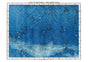 Starmap North Pole Celestial Chart – Kunstdruck Sternenkarte
