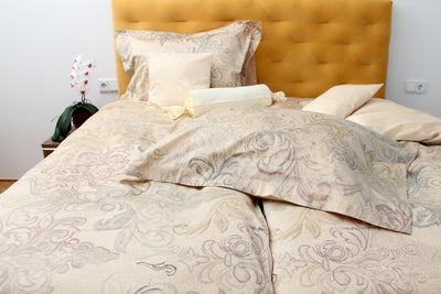 Bettwäsche-Set Maria Theresia 100% mercerisierte Baumwolle Satin 300 TC