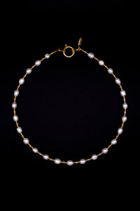 Mathilda Pearl Necklace – Handcrafted with Miyuki & Freshwater Pearls — Ansicht 1