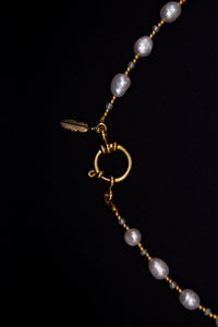 Mathilda Pearl Necklace – Handcrafted with Miyuki & Freshwater Pearls — Ansicht 3