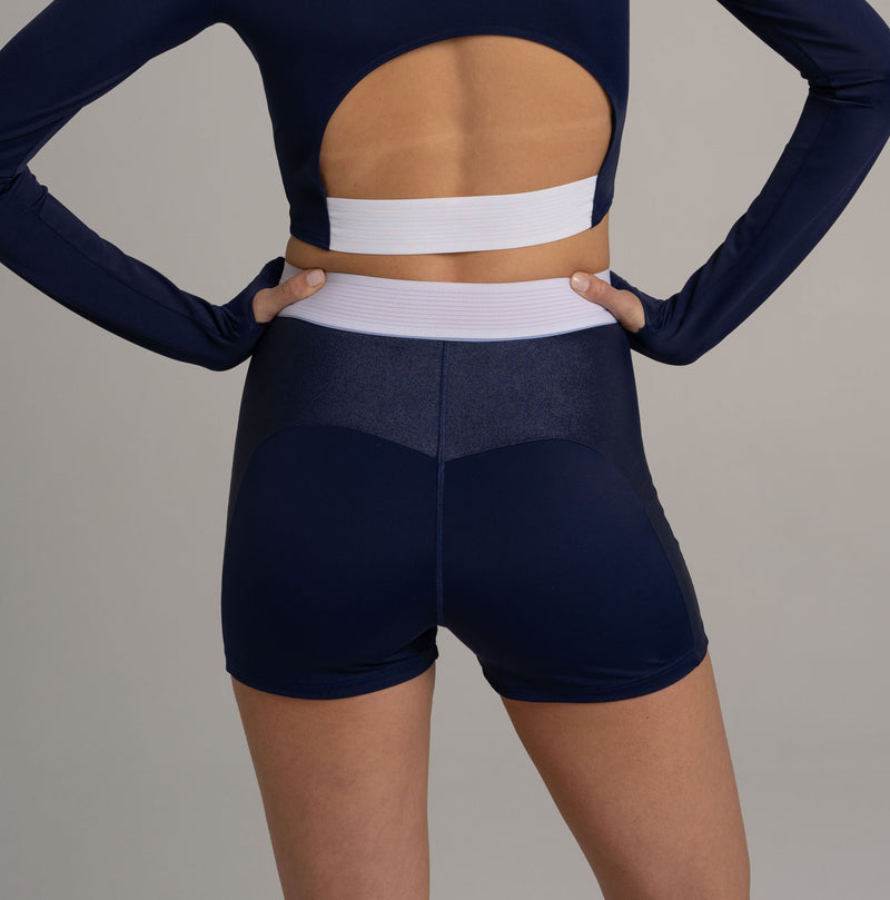 Maui Shorts Night Blue – Women's Swim Shorts ECONYL® Sustainable — Ansicht 3