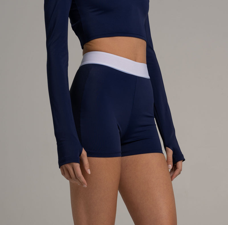 Maui Shorts Night Blue – Women's Swim Shorts ECONYL® Sustainable — Ansicht 2