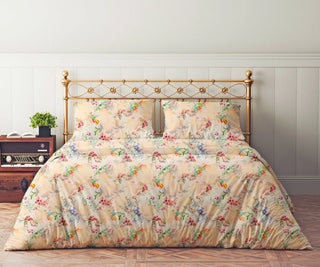 Bettwäsche Set Monet Lilac – 100% Lyocell Satin | 250 TC | Seidiger Glanz