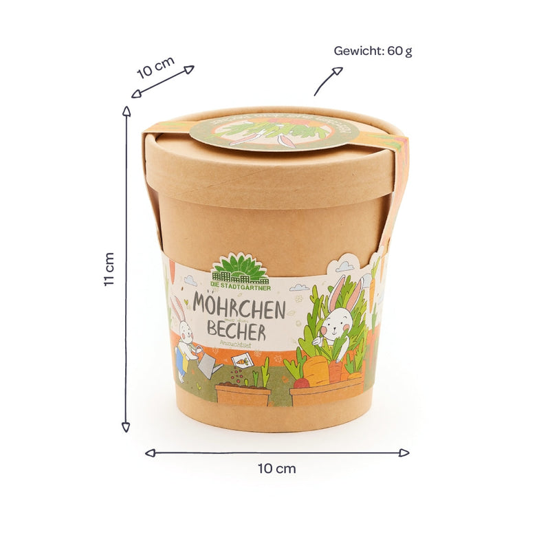 Carrots from a Cup – Organic Seed Growing Kit for Children — Ansicht 5