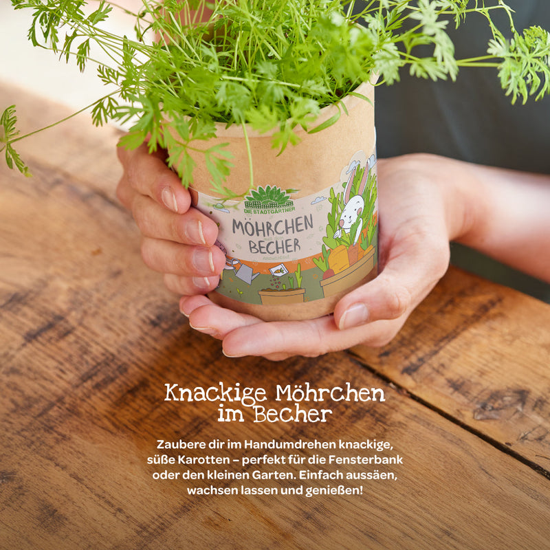 Carrots from a Cup – Organic Seed Growing Kit for Children — Ansicht 3